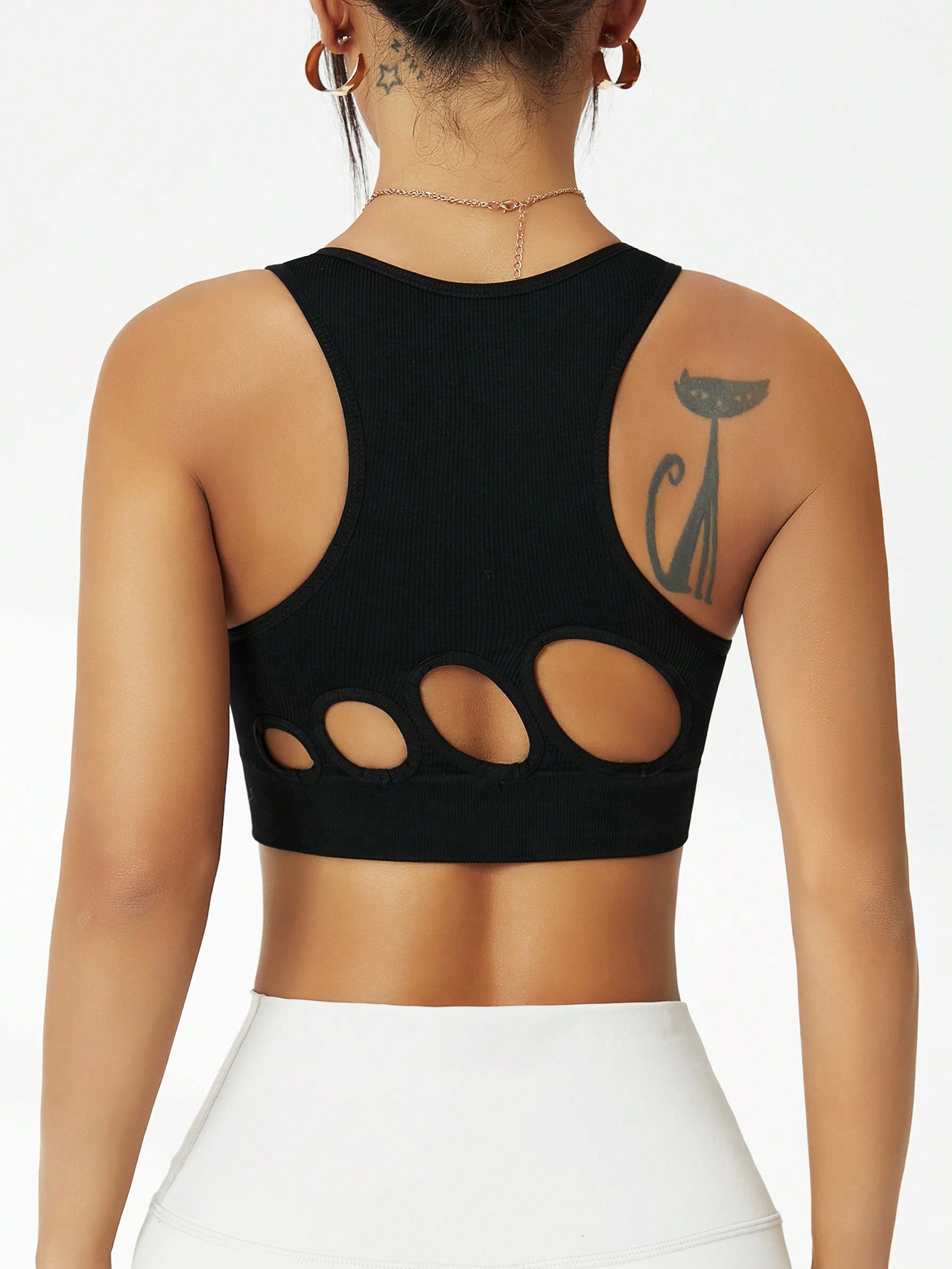 Women Ribbed Seamless Sports B - Seamless Ribbed Workout Tank Top ulasan dan harga