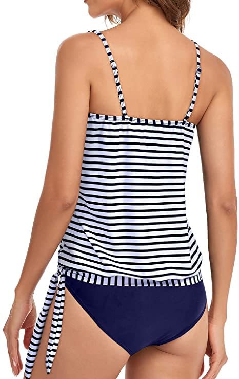 Tankini Woman Bikini Crop Top  - Tops ulasan dan harga