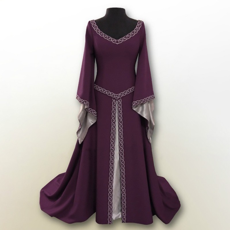 Long Sleeve Round Neck Mid Len - Dresses ulasan dan harga
