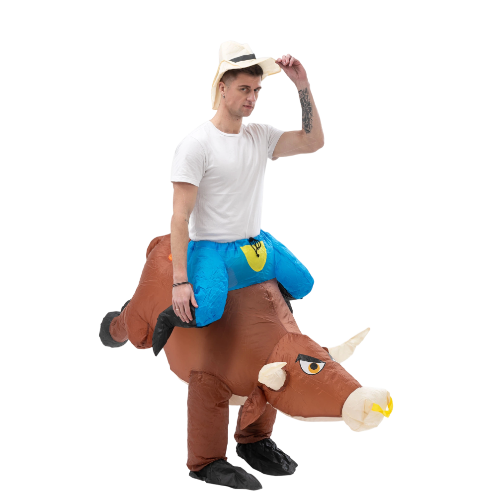 Adult Inflatable Ride‑On Costu - Dresses ulasan dan harga