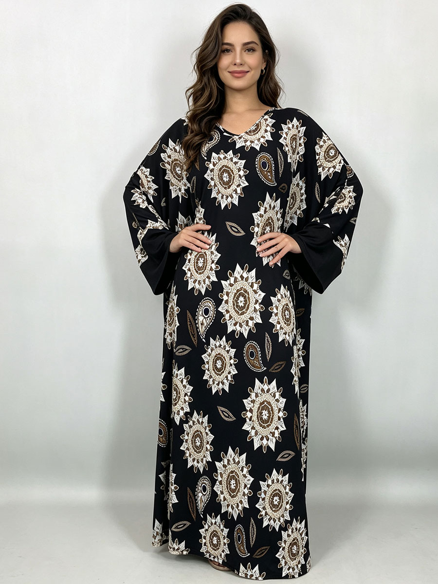 Plus Size Maxi Dress for Women - Boho Summer Beach Maxi Dress ulasan dan harga