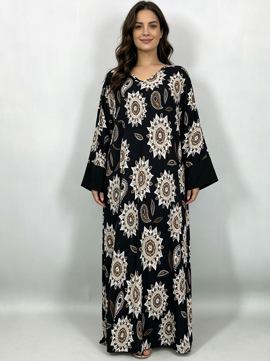 Plus Size Maxi Dress for Women - Boho Summer Beach Maxi Dress ulasan dan harga