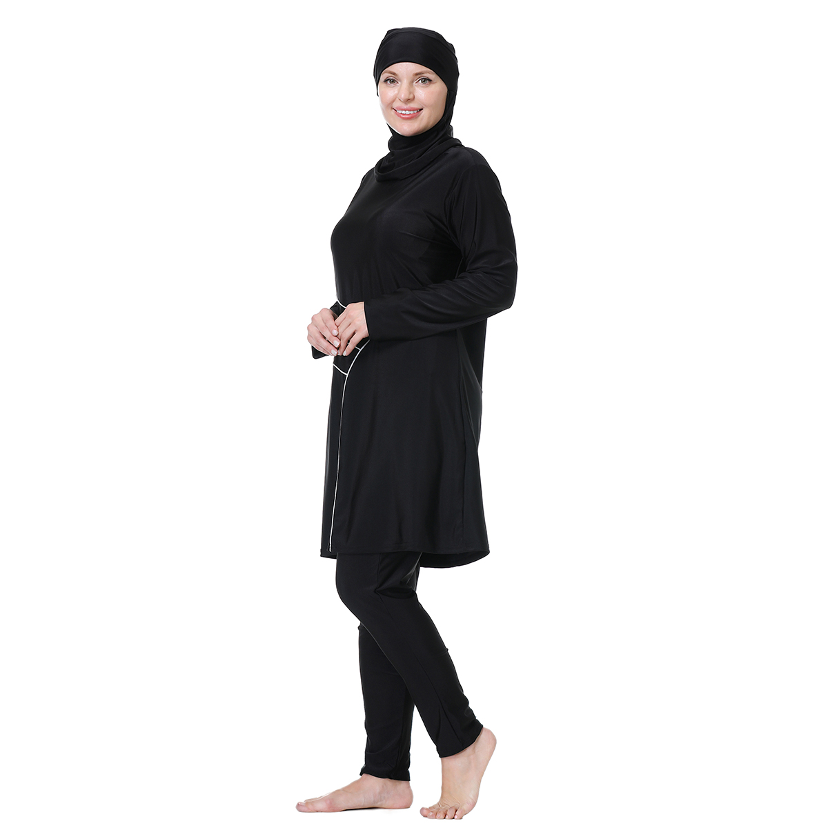 H1029 Muslim Women Fullcoverag - Swimwear ulasan dan harga