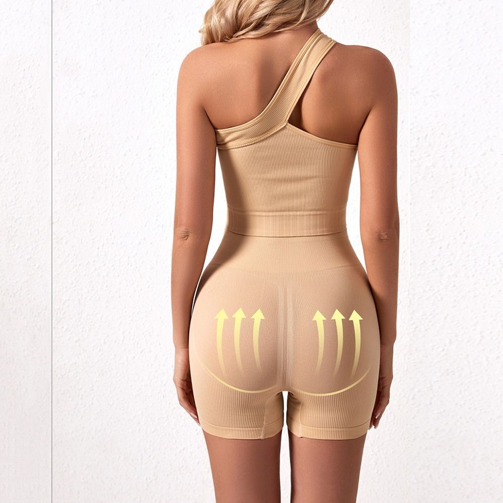 2Pcs Casual Seamless Women Wor - Seamless Ribbed Workout Tank Top ulasan dan harga