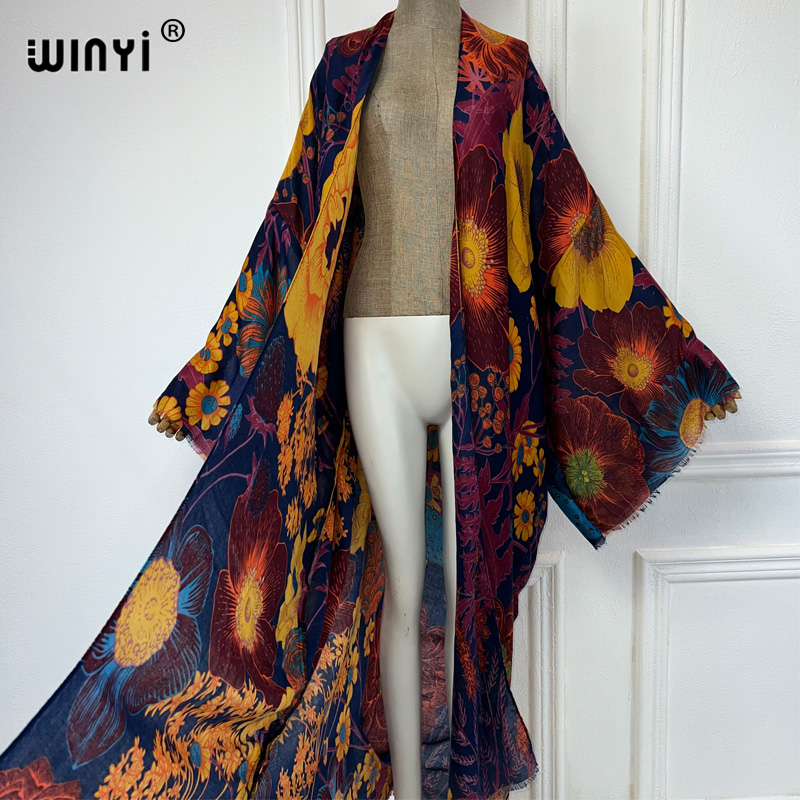WINYI Africa Fashion Summer Ki - Boho Summer Beach Maxi Dress ulasan dan harga