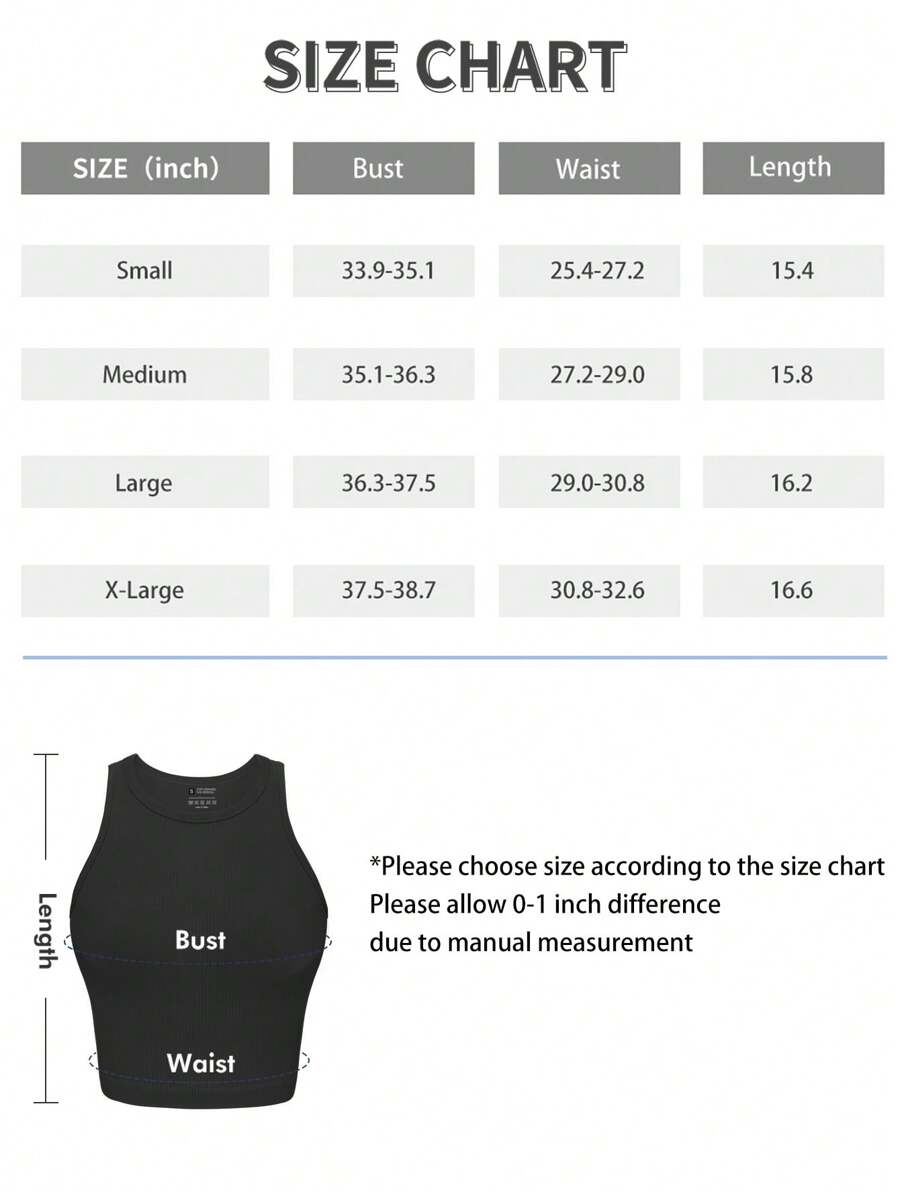 VVX Womens 3 Pack Crop Tank To - Seamless Ribbed Workout Tank Top ulasan dan harga