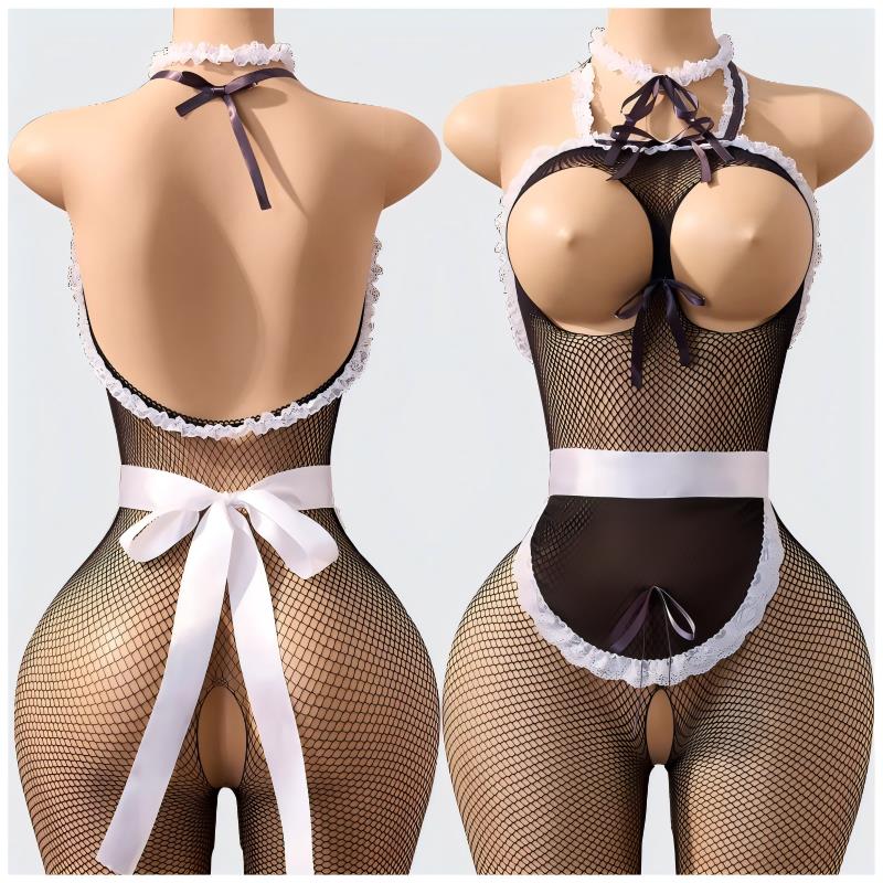 Porn Sexy Lingerie Set Fishnet - Lingerie ulasan dan harga