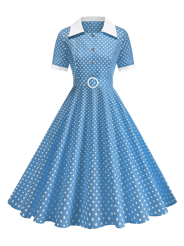 Vintage Women's Summer Dress P - French Vintage Floral Midi Dress ulasan dan harga