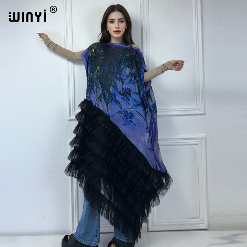 WINYI Africa Clothing Plus Siz - Boho Summer Beach Maxi Dress ulasan dan harga