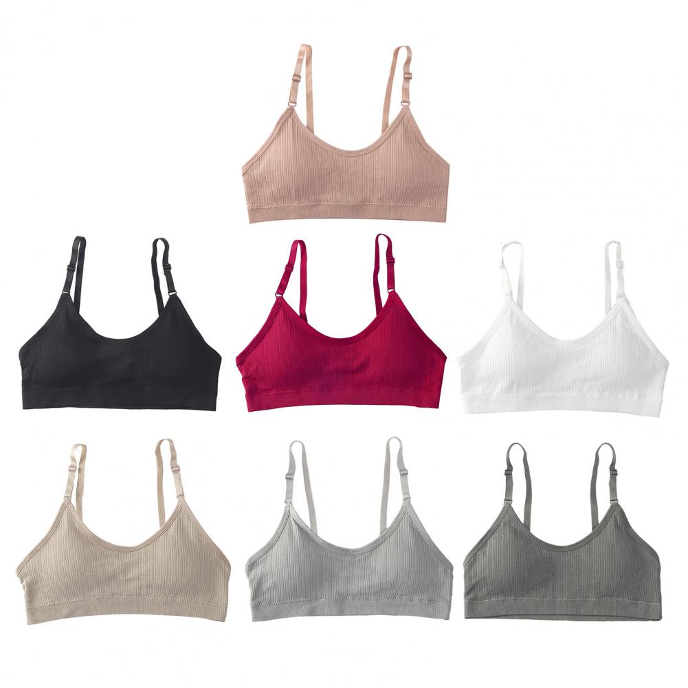Women's Sports Bra Wireless Pa - Seamless Ribbed Workout Tank Top ulasan dan harga